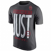 Oklahoma Sooners Nike Legend Just Do It Performance WEM T-Shirt - Anthracite,baseball caps,new era cap wholesale,wholesale hats